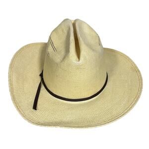 BANGORA American Hat Company Straw Western Size 6.5